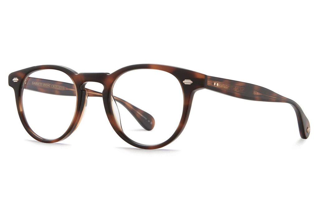 Garrett Leight - Hercules Eyeglasses Spotted Brown Shell