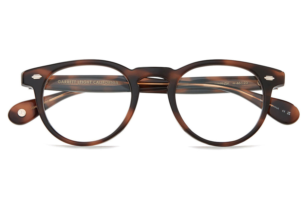 Garrett Leight - Hercules Eyeglasses Spotted Brown Shell