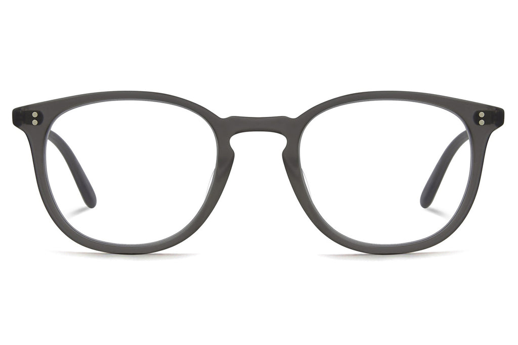 Garrett Leight - Kinney Eyeglasses Matte Grey Crystal