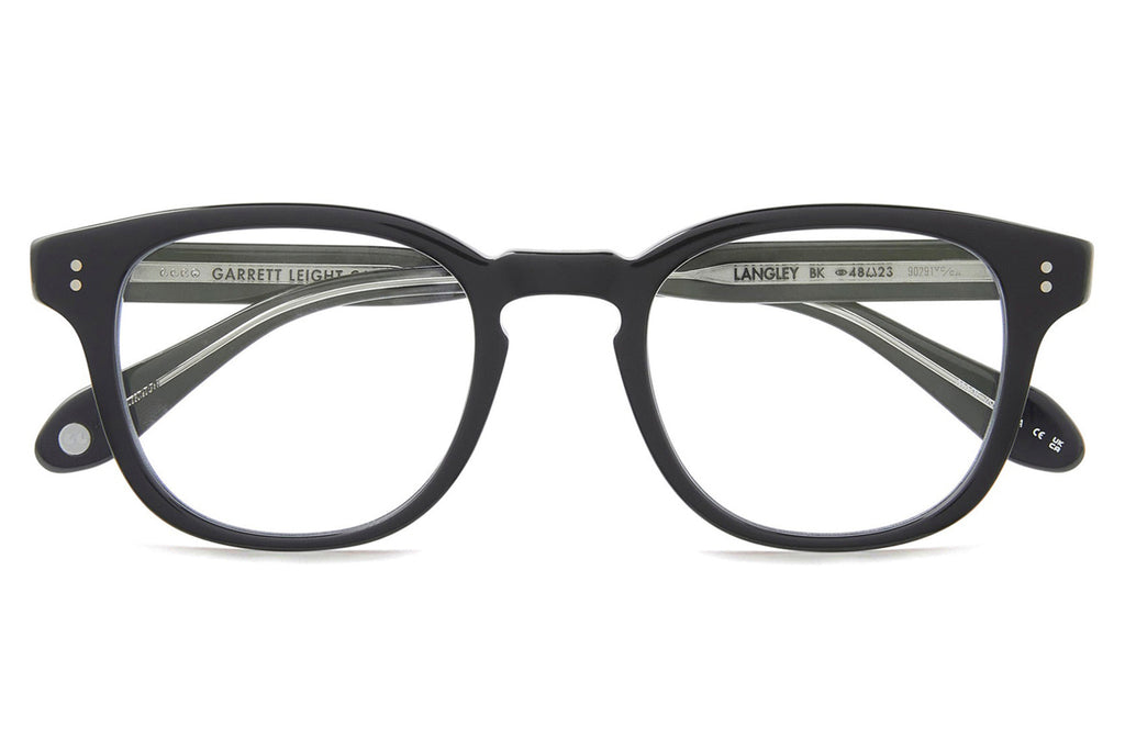 Garrett Leight - Langley Eyeglasses Black