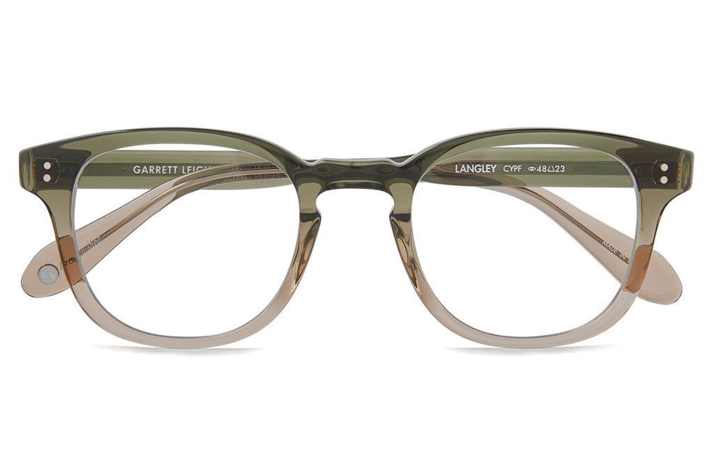 Garrett Leight - Langley Eyeglasses Cyprus Fade