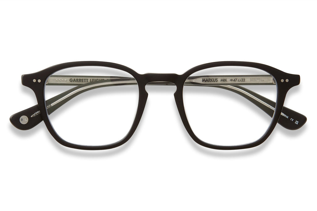 Garrett Leight - Markus Eyeglasses Matte Black