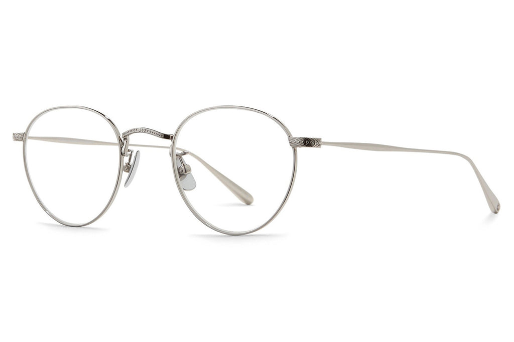 Garrett Leight - William Eyeglasses Silver