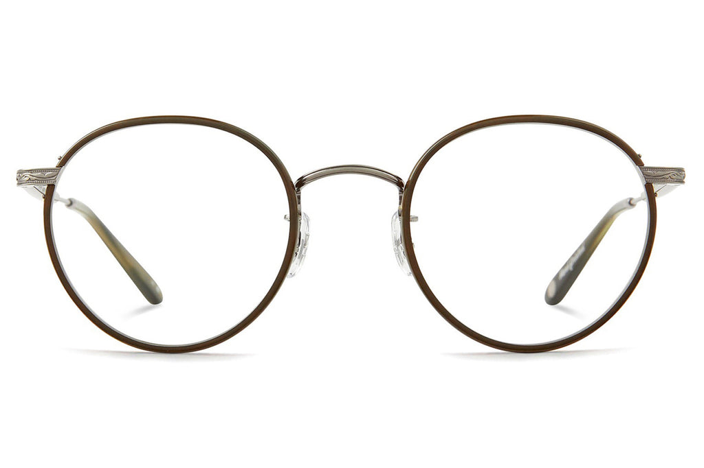 Garrett Leight - Wilson Eyeglasses Olive-Pewter-Douglas Fir