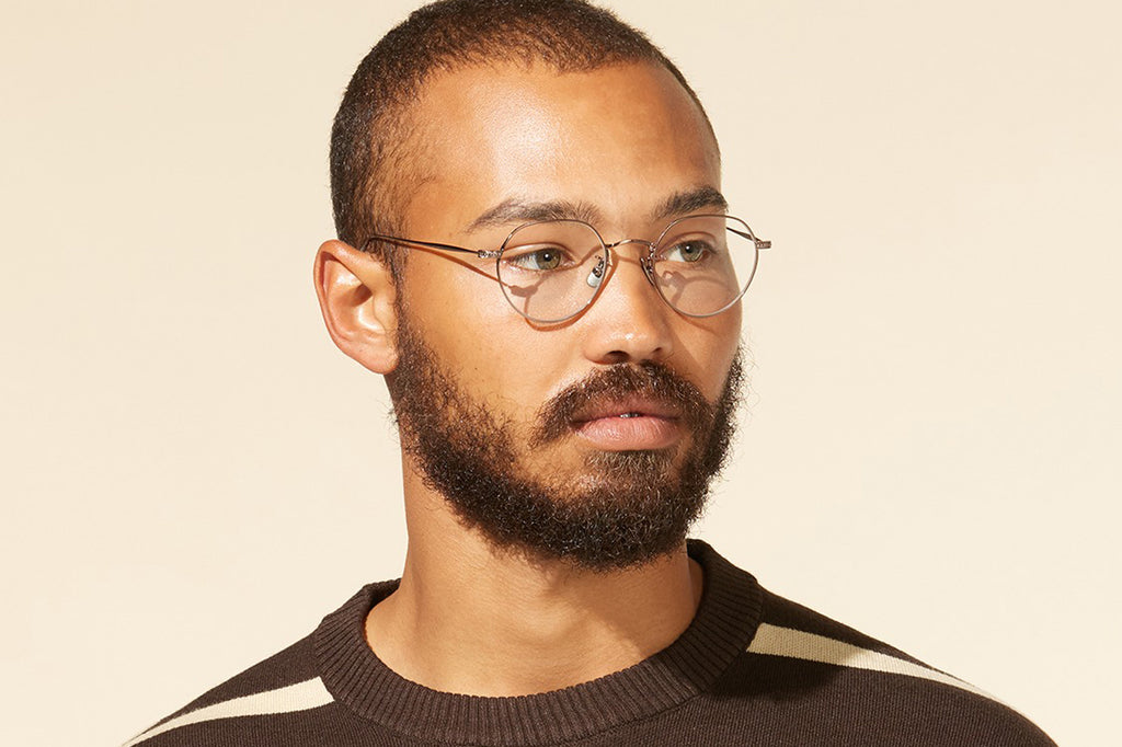 Garrett Leight - Patrick Eyeglasses Silver