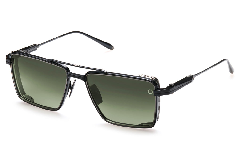 Akoni - Sprint-A Sunglasses Matte Black with Dark Grey to Olive Lenses