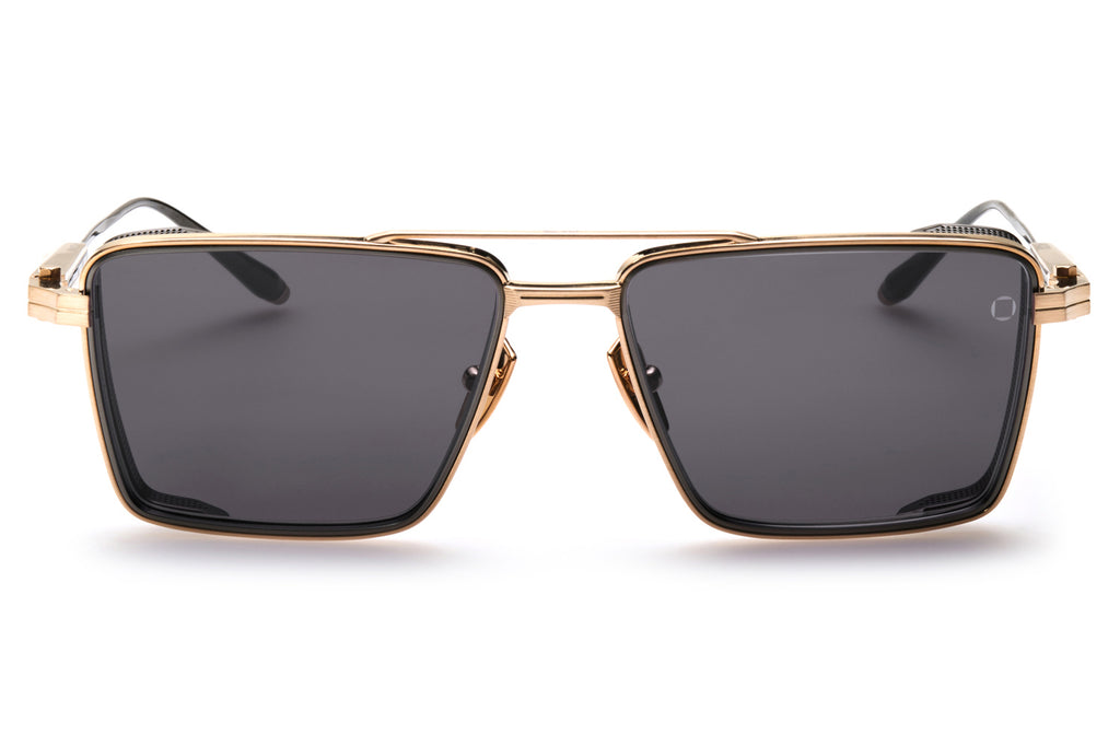 Akoni - Sprint-A Sunglasses Brushed 12k Gold with Dark Grey Lenses