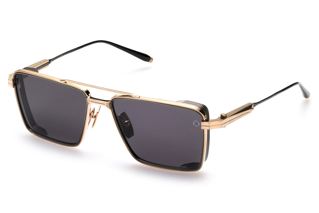 Akoni - Sprint-A Sunglasses Brushed 12k Gold with Dark Grey Lenses