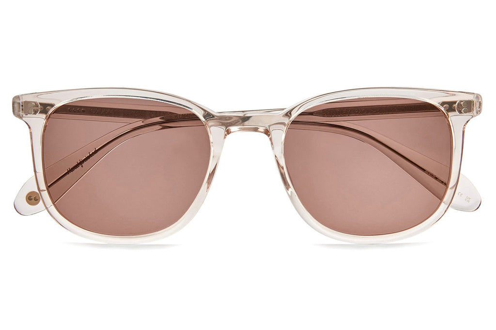 Garrett Leight - Bentley Sunglasses Prosecco with Bordeaux Lenses