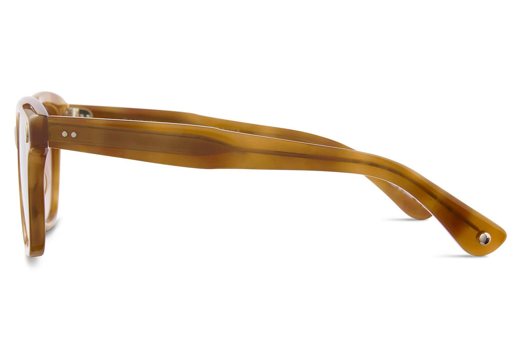 Garrett Leight - Broadway Sunglasses Ember Tortoise with Semi-Flat Auburn Gradient Lenses