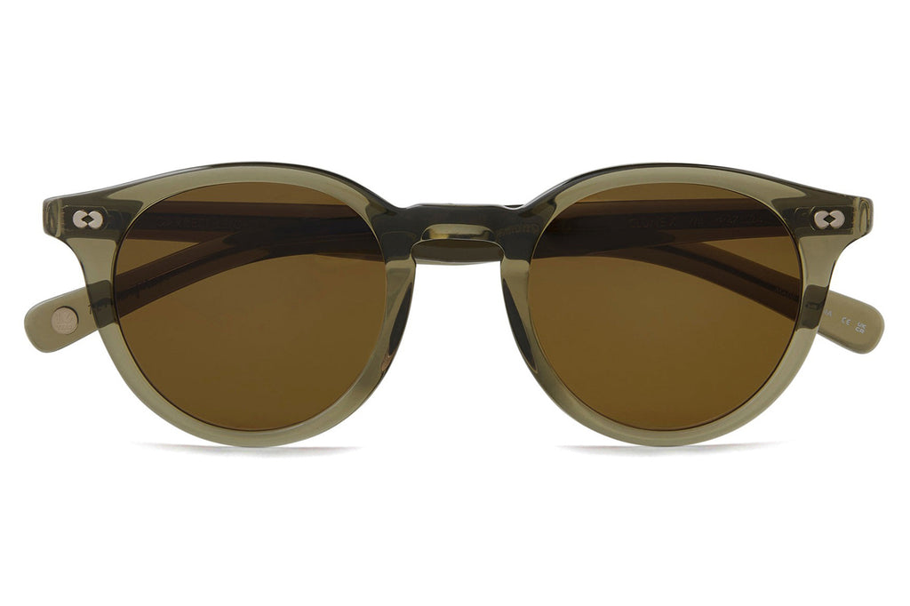 Garrett Leight - Clune X Sunglasses Willow with Pure Coffee Lenses