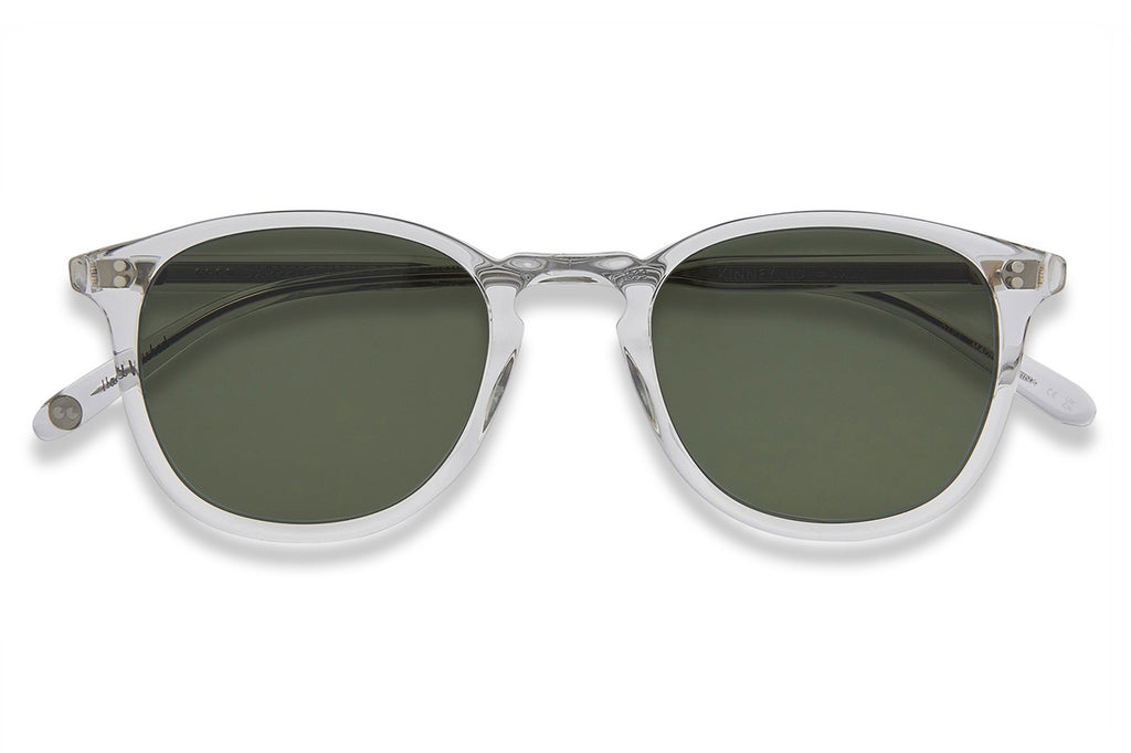 Garrett Leight - Kinney Sunglasses LLG with Semi-Flat Pure G15 Lenses