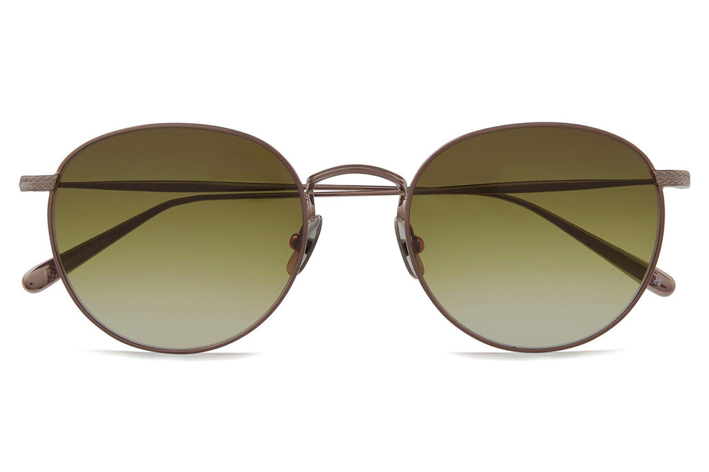 Garrett Leight - Morningside M Sunglasses Bronze with Olive Gradient Lenses