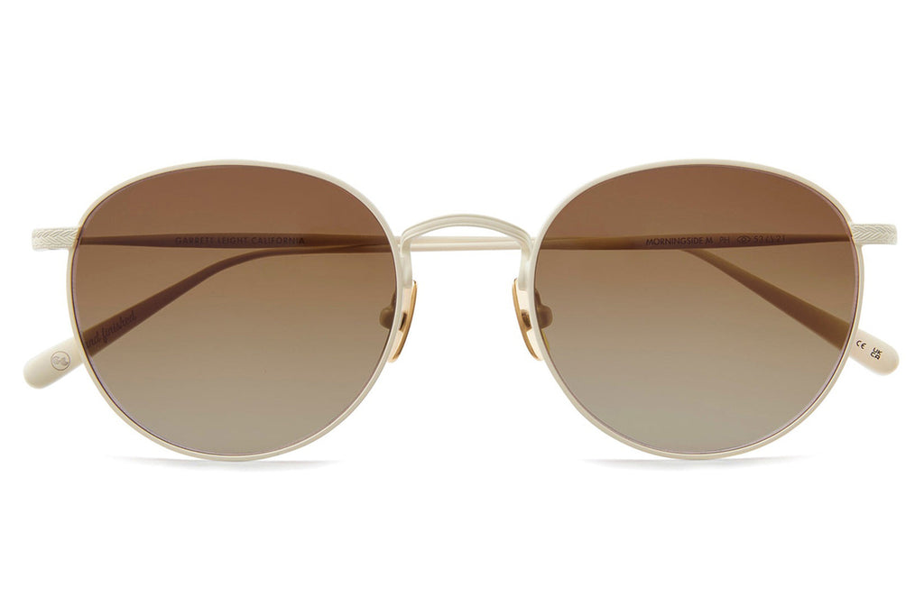 Garrett Leight - Morningside M Sunglasses Phosphorous with Auburn Gradient Lenses