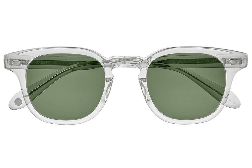 Garrett Leight - Sherwood Sunglasses LLG with Pure G15 Lenses