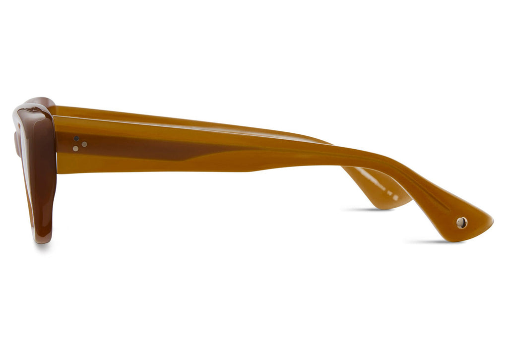 Garrett Leight - Sierra Sunglasses Cocoa with Amaretto Gradient Lenses