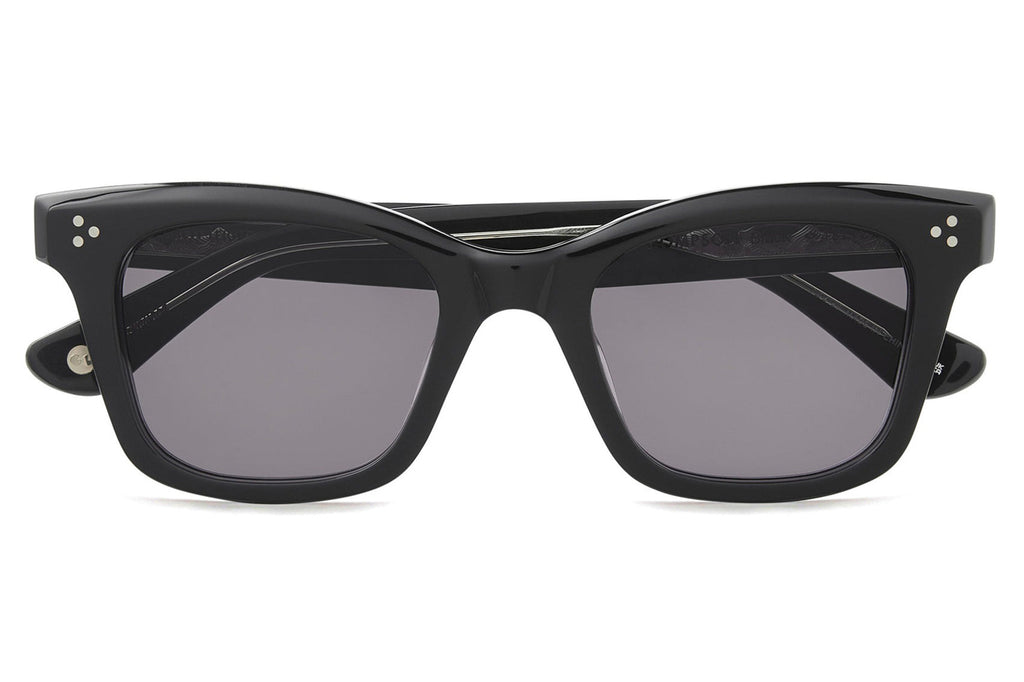 Garrett Leight - Thompson Sunglasses Black with Black Currant Lenses