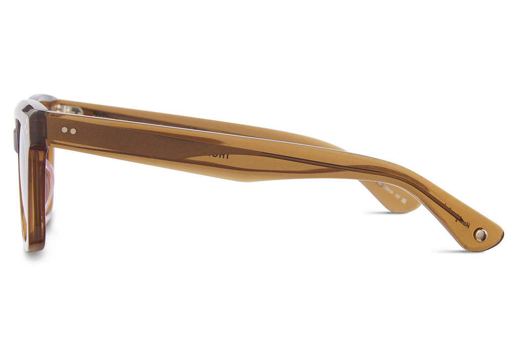 Garrett Leight - Thompson Sunglasses Caramel with Amaretto Gradient Lenses