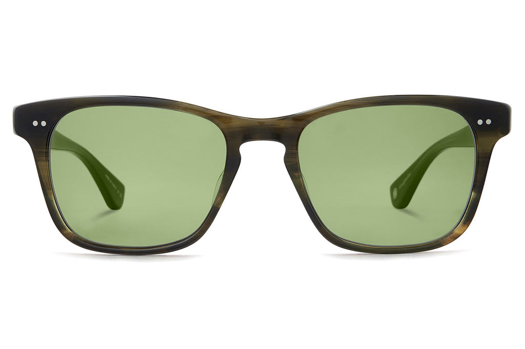 Garrett Leight - Torrey Sunglasses Douglas Fir with Green Lenses