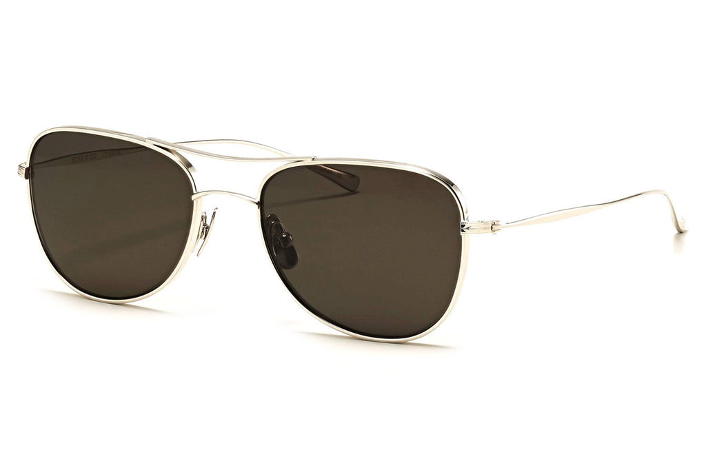 Rose & Co - T1 Sunglasses Silver with Raven ZZ Polarized Lenses