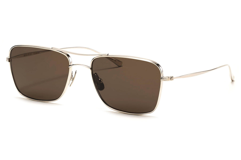 Rose & Co - T2 Sunglasses Silver with Raven ZZ Polarized Lenses