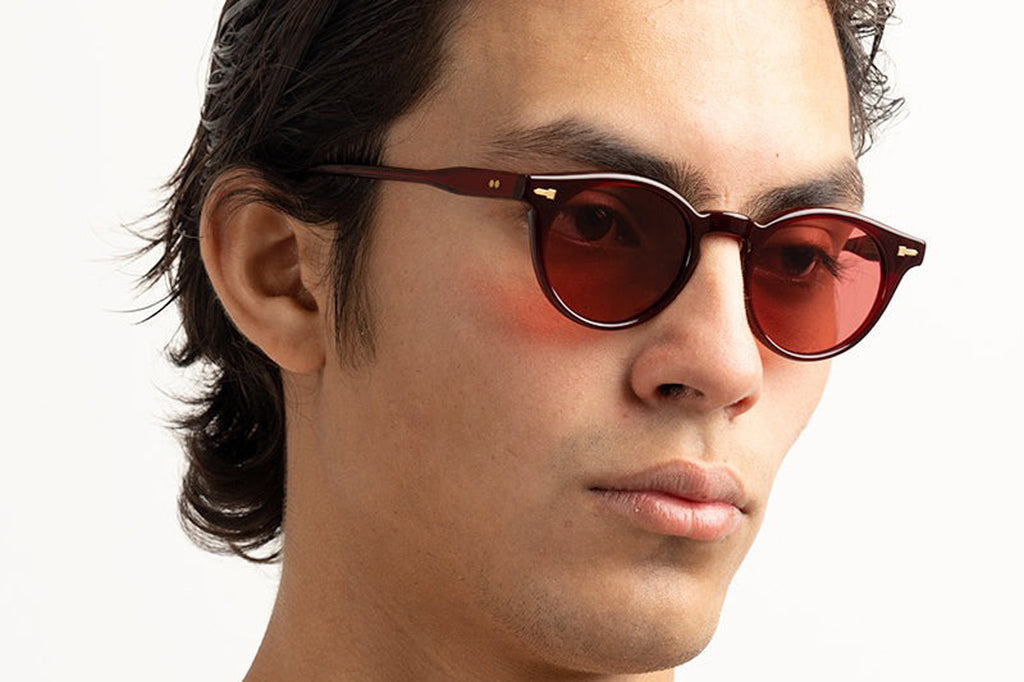 Tejesta® Eyewear - Crazy Horse Sunglasses Burgundy Men