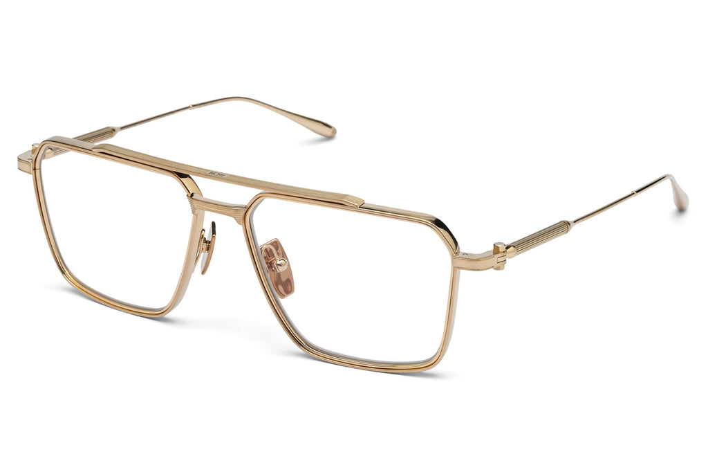 Akoni - Telesto Eyeglasses Brushed 12k Gold & Shiny 12k Gold