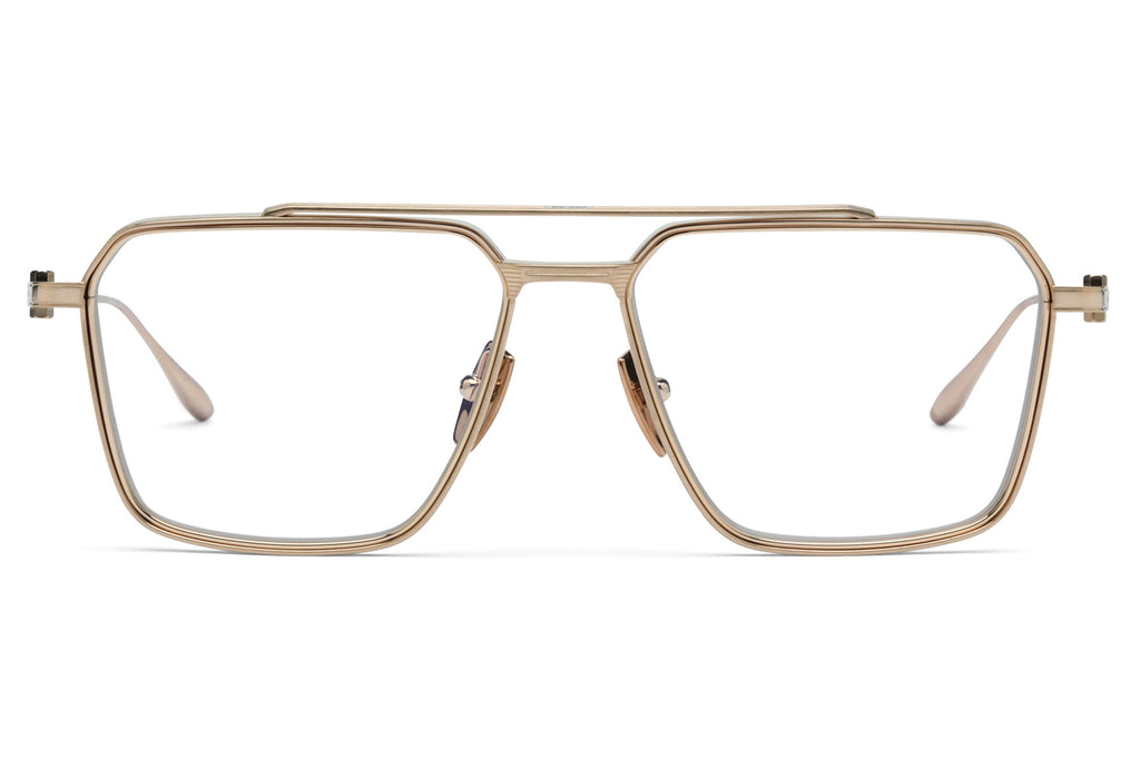 Akoni - Telesto Eyeglasses Brushed 12k Gold & Shiny 12k Gold