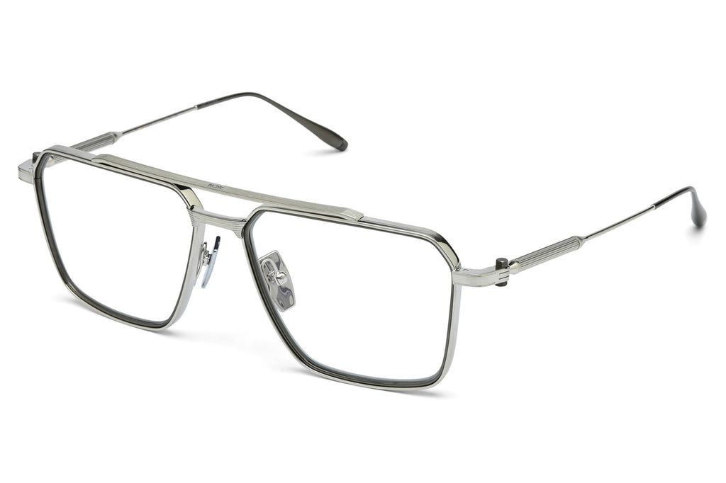 Akoni - Telesto Eyeglasses Brushed Silver & Antique Silver