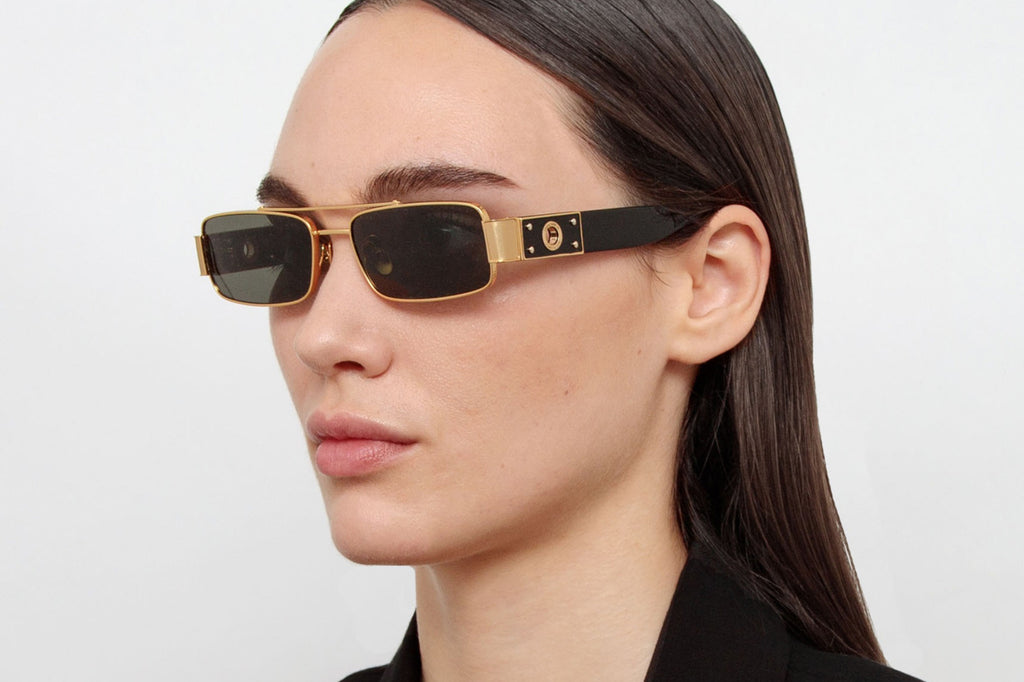 Linda Farrow - Joey Sunglasses Yellow Gold (C1)