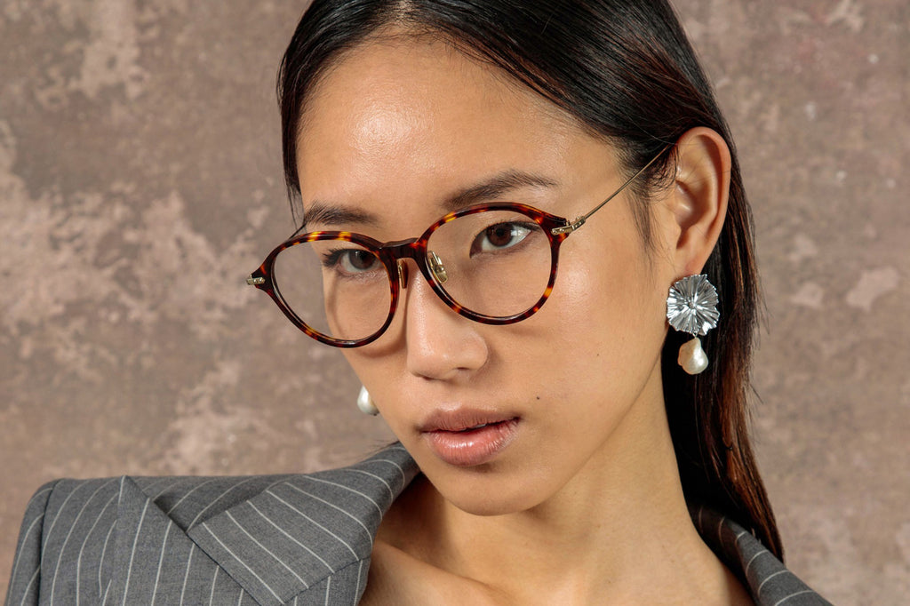 Linda Farrow - Pearce Eyeglasses Tortoiseshell (C2)