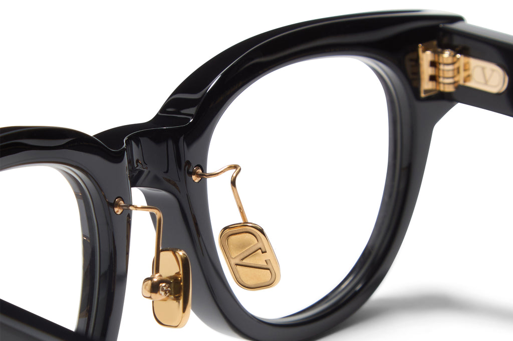 Valentino® Eyewear - V-Essential V Eyeglasses Black with V-Light Gold