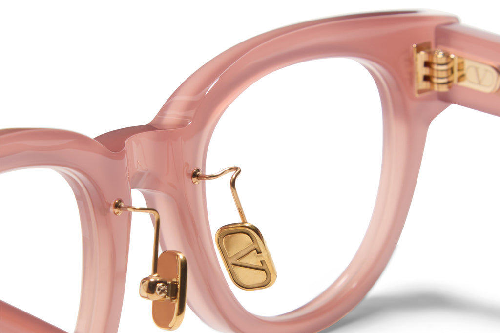 Valentino® Eyewear - V-Essential V Eyeglasses Cloudy Powder Pink with V-Light Gold