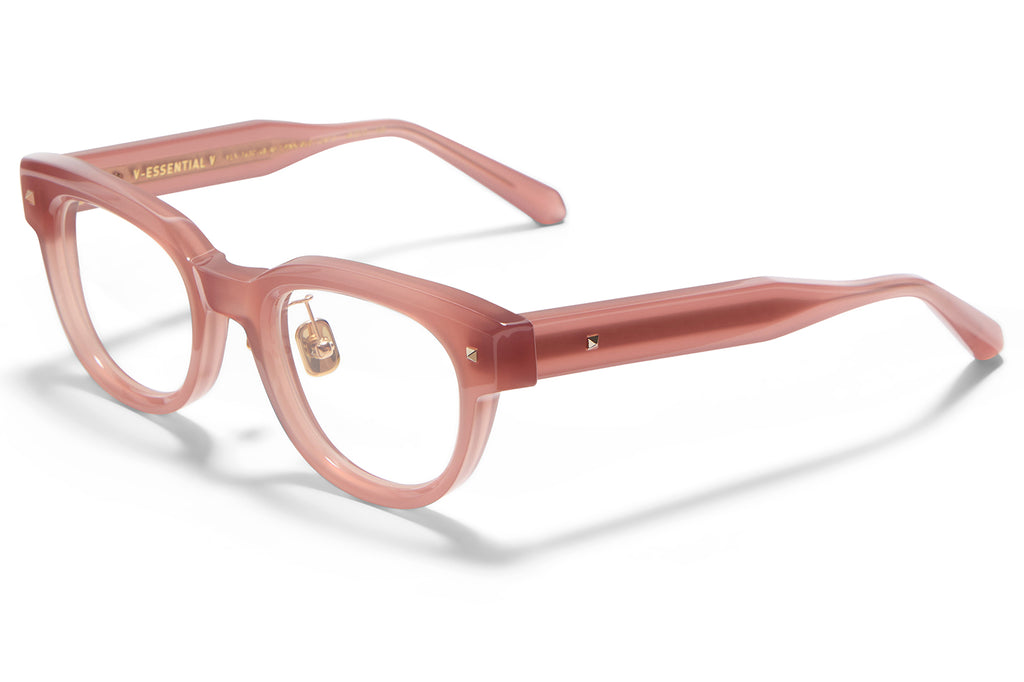 Valentino® Eyewear - V-Essential V Eyeglasses Cloudy Powder Pink with V-Light Gold