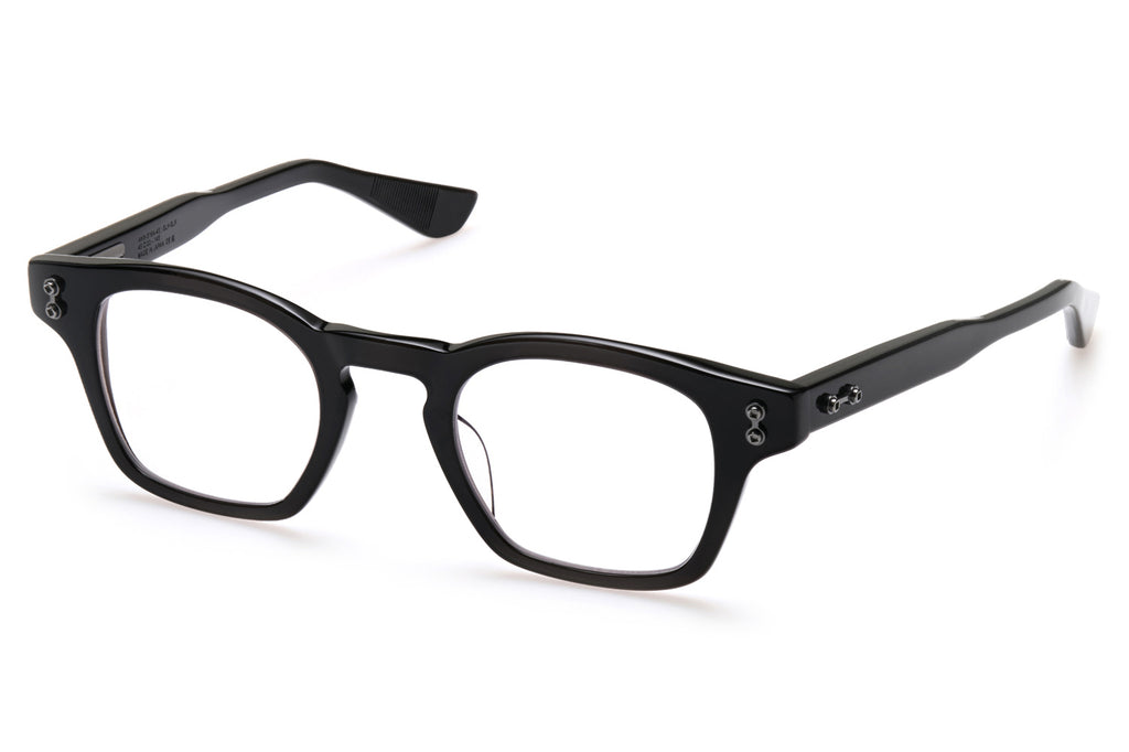 Akoni - Wise-Two Eyeglasses Crystal Black & Black Iron