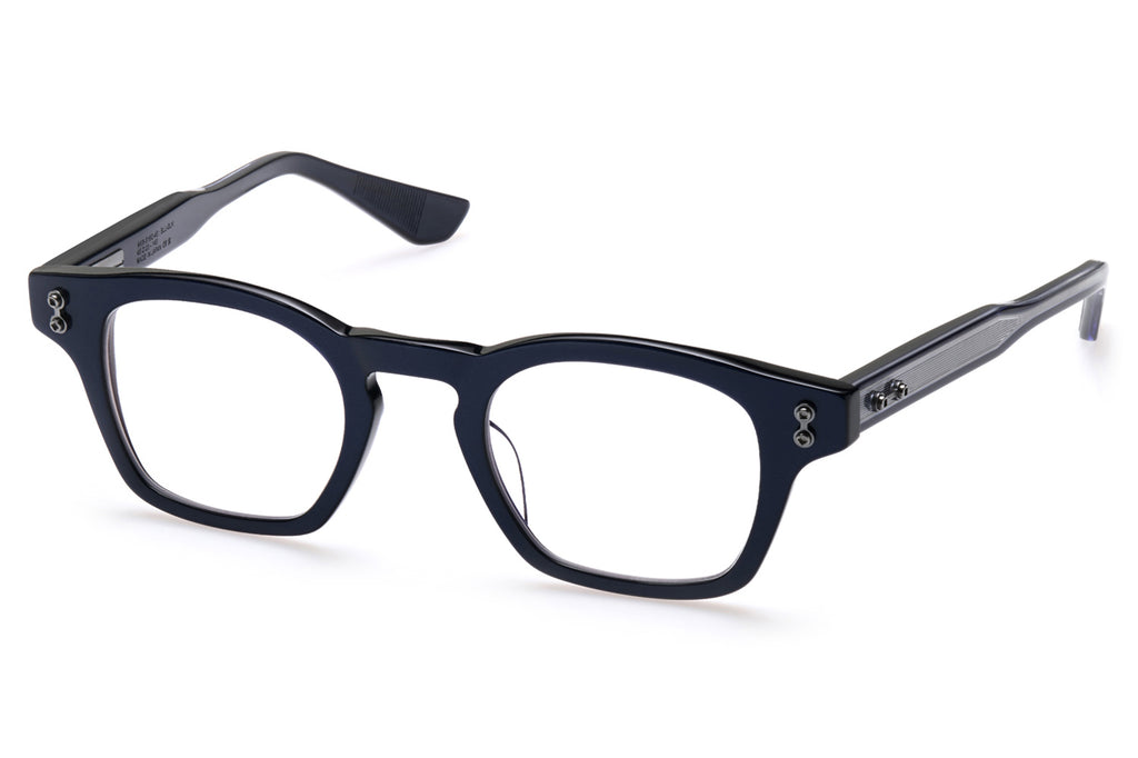 Akoni - Wise-Two Eyeglasses Solid Blue Navy & Brushed Black Palladium