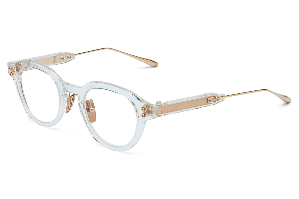 Akoni - Wise Three Eyeglasses Crystal Clear & 12k Gold