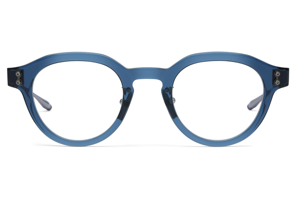 Akoni - Wise Three Eyeglasses Crystal Blue & Black Palladium