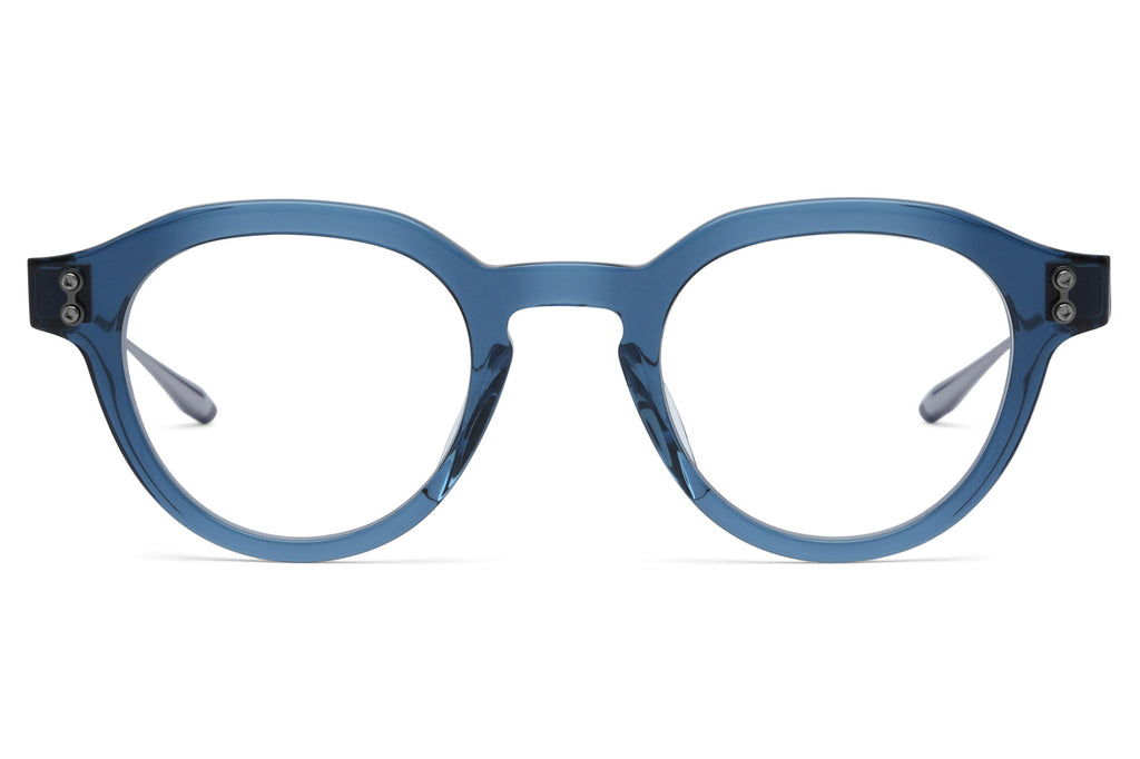 Akoni - Wise Three Eyeglasses Crystal Blue & Black Palladium