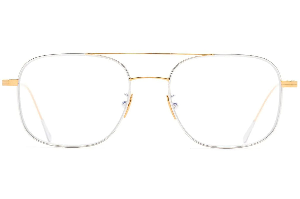 Cutler & Gross - 0003 Eyeglasses Yellow Gold 24K + Rhodium 18K