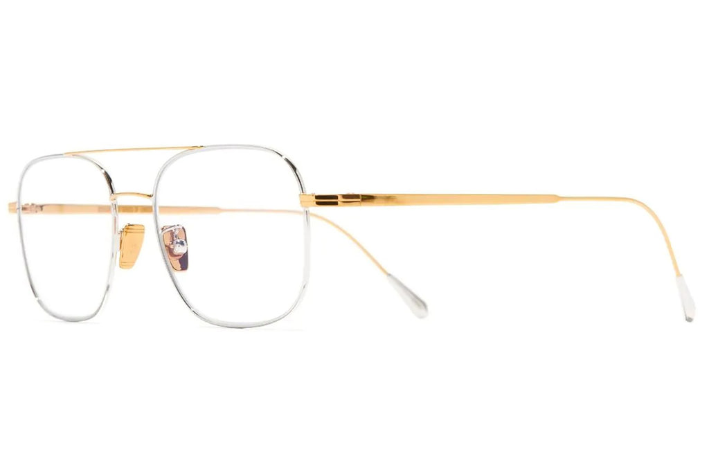 Cutler & Gross - 0003 Eyeglasses Yellow Gold 24K + Rhodium 18K