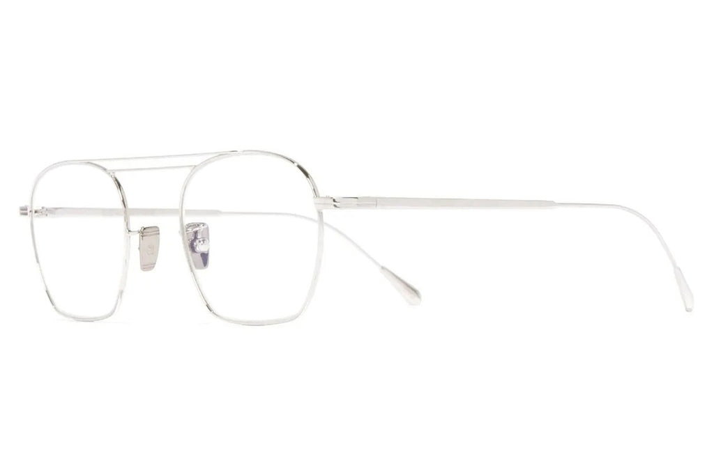 Cutler & Gross - 0004 Eyeglasses White Gold Rhodium 18K