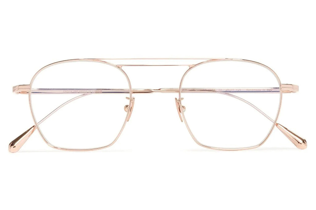 Cutler & Gross - 0004 Eyeglasses Rose Gold 18K