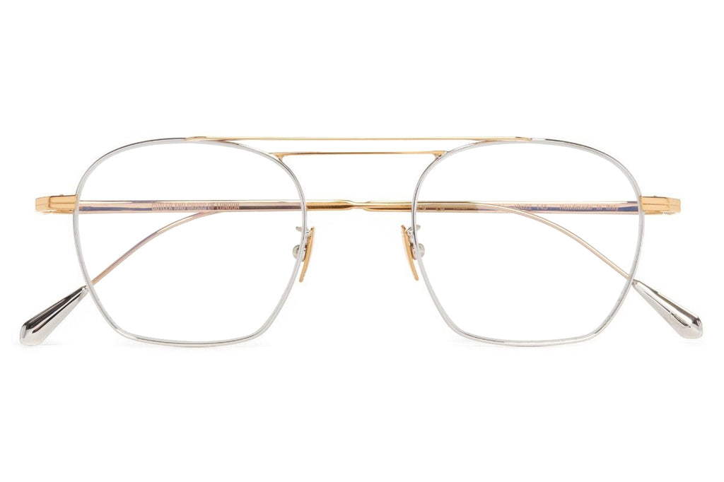 Cutler & Gross - 0004 Eyeglasses Yellow Gold 24K + Rhodium 18K