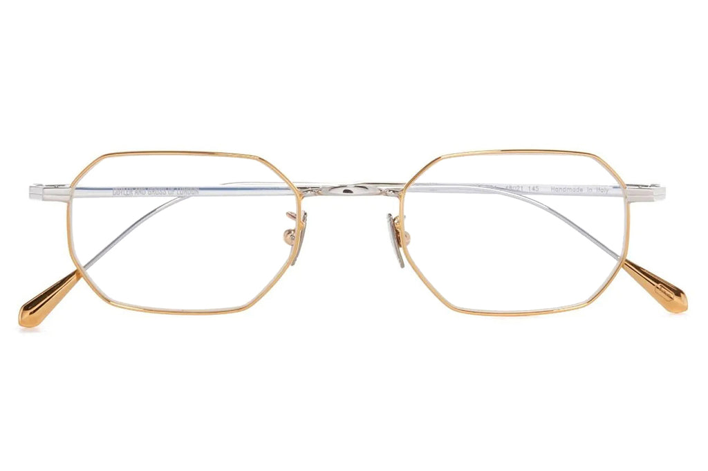 Cutler & Gross - 0005 Eyeglasses Yellow Gold 24K + Rhodium 18K