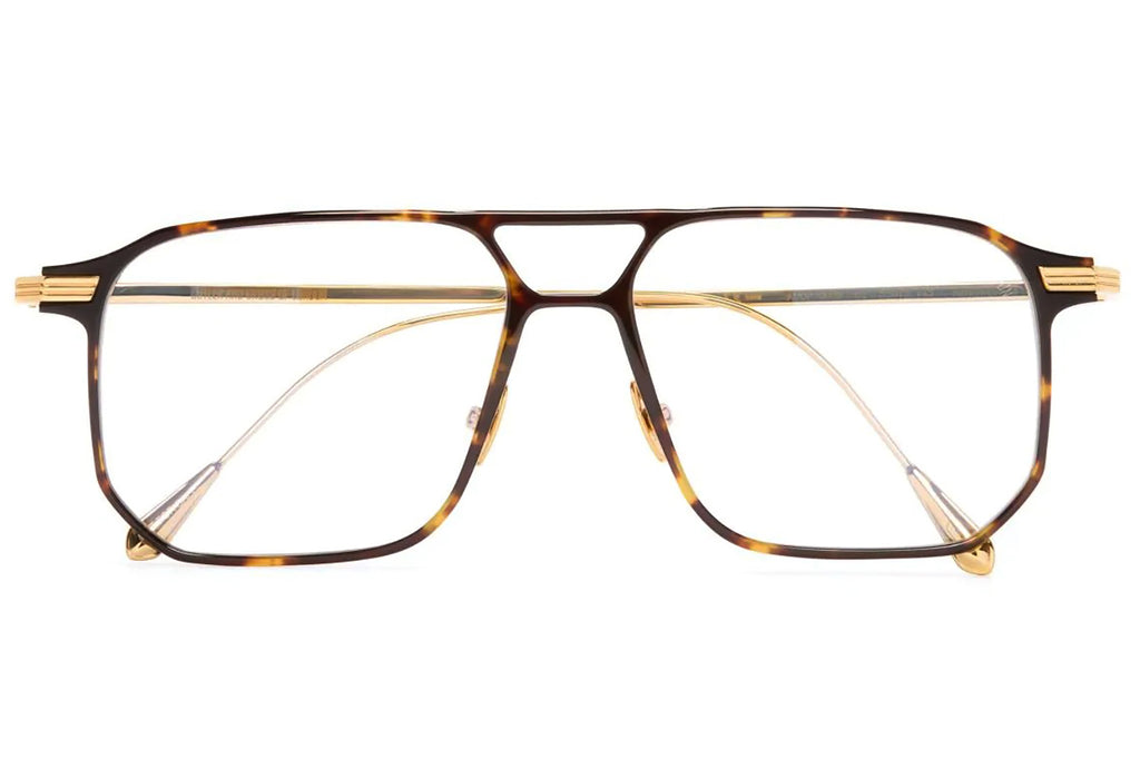 Cutler & Gross - 0006 Eyeglasses Havana on 24K Yellow Gold