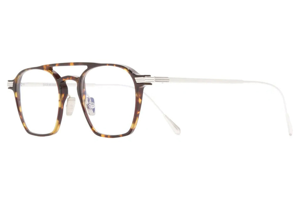 Cutler & Gross - 0009 Eyeglasses Havana on 18K Rhodium