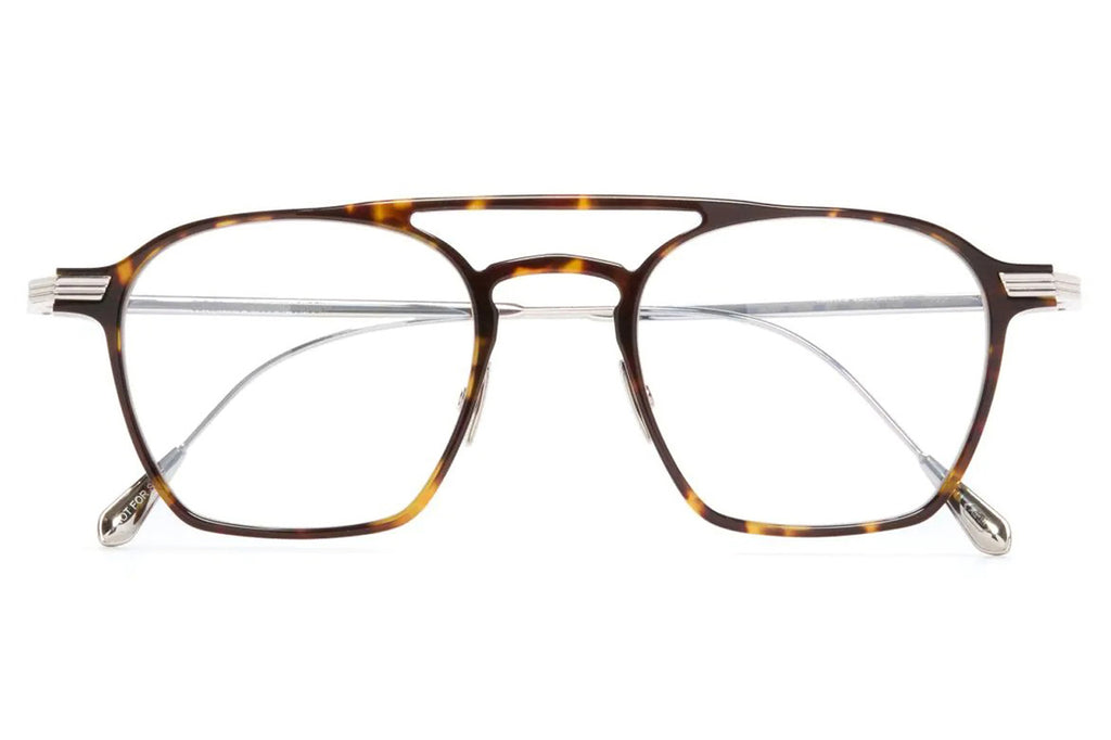 Cutler & Gross - 0009 Eyeglasses Havana on 18K Rhodium