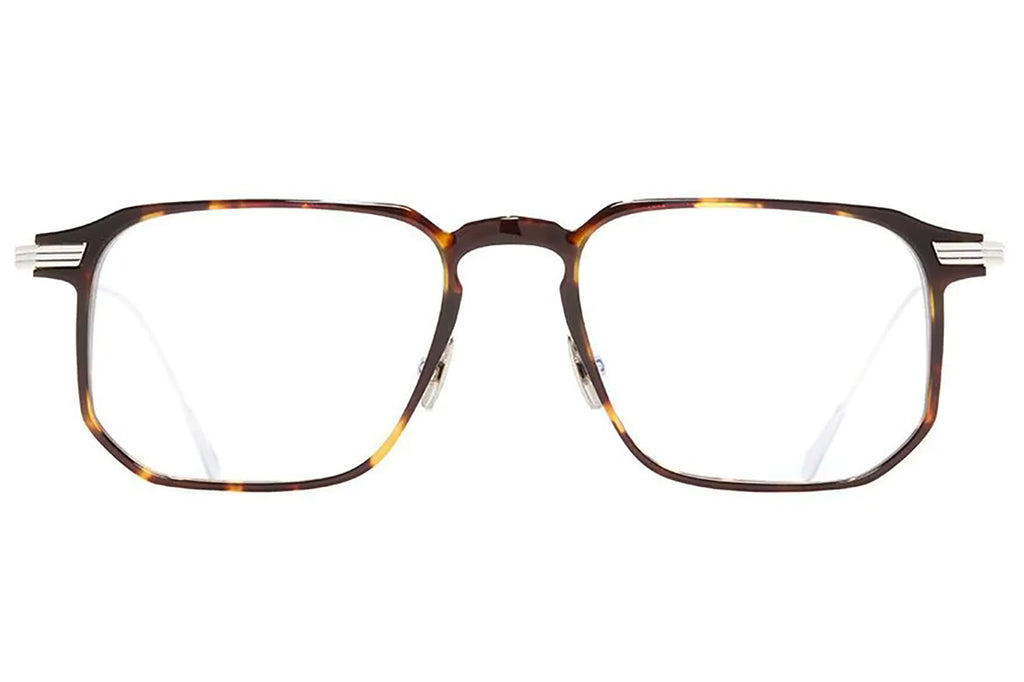 Cutler & Gross - 0007 Eyeglasses Havana on 18K Rhodium