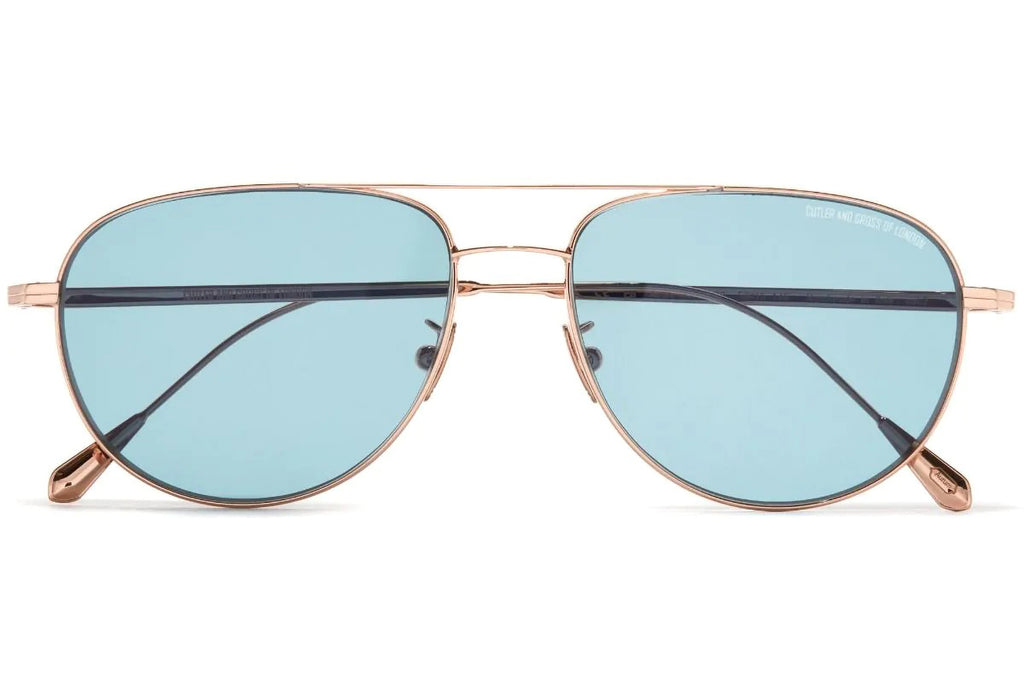 Cutler & Gross - 0002 Sunglasses Rose Gold 18K